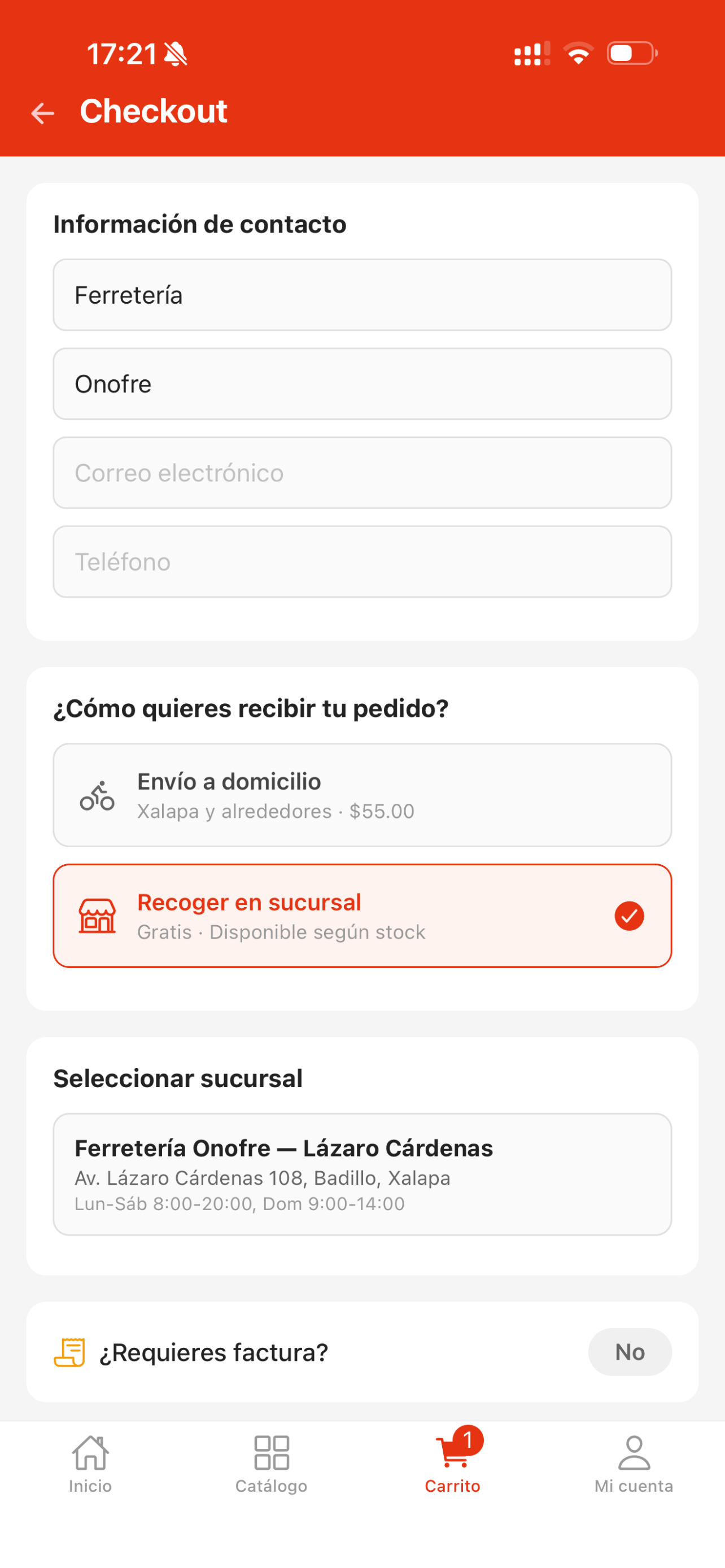 Checkout