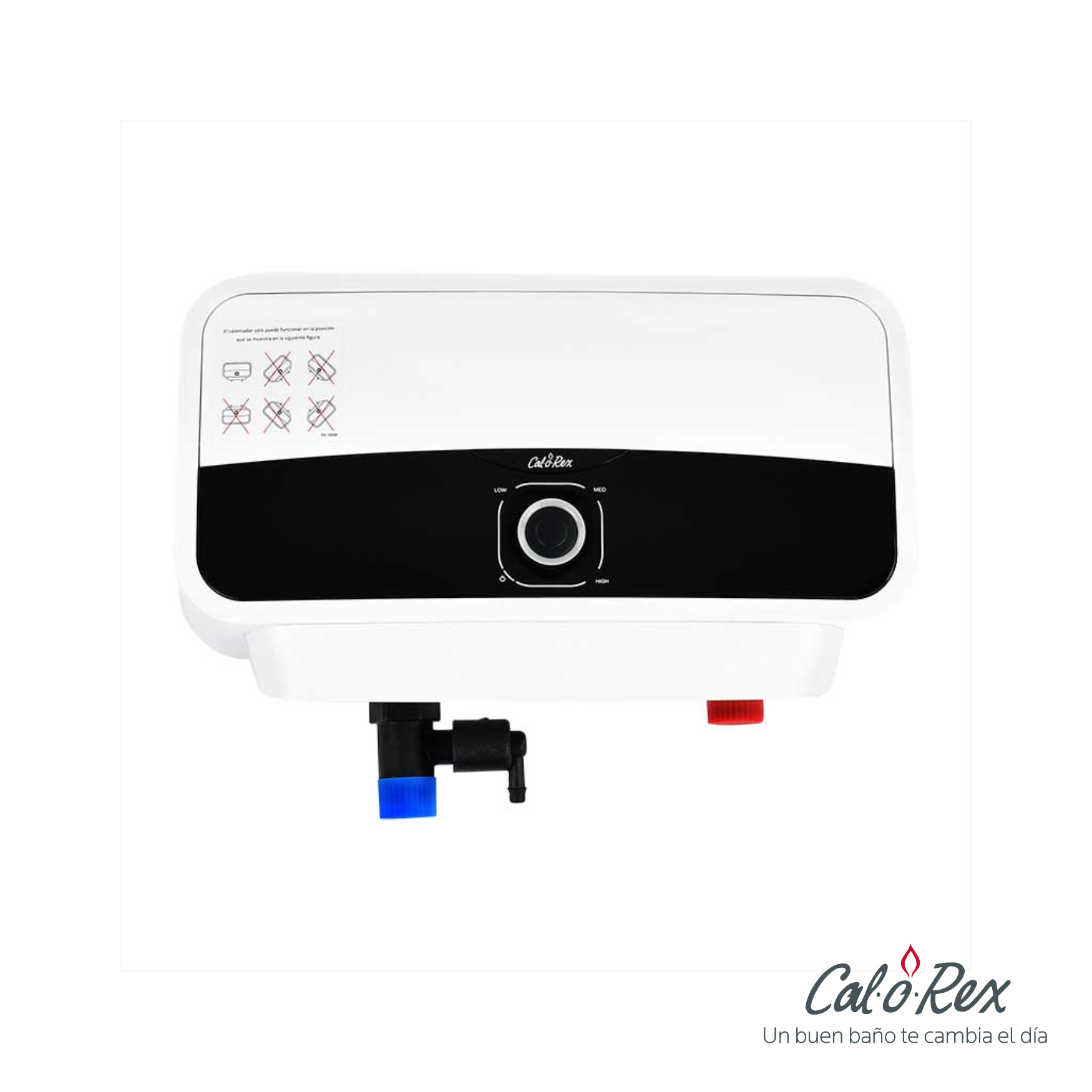 Calentador de Agua Instantáneo Eléctrico Calorex Eleva 4 Litros 3195238