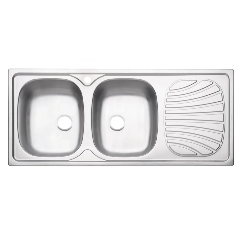 Fregadero de empotrar 116x50 escurridor derecho Tramontina
