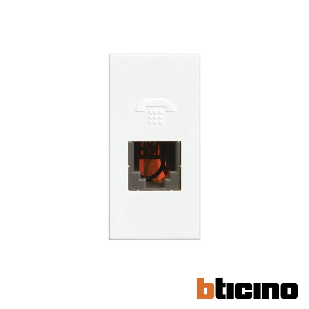 Toma telefónica blanca Modus Pro Bticino