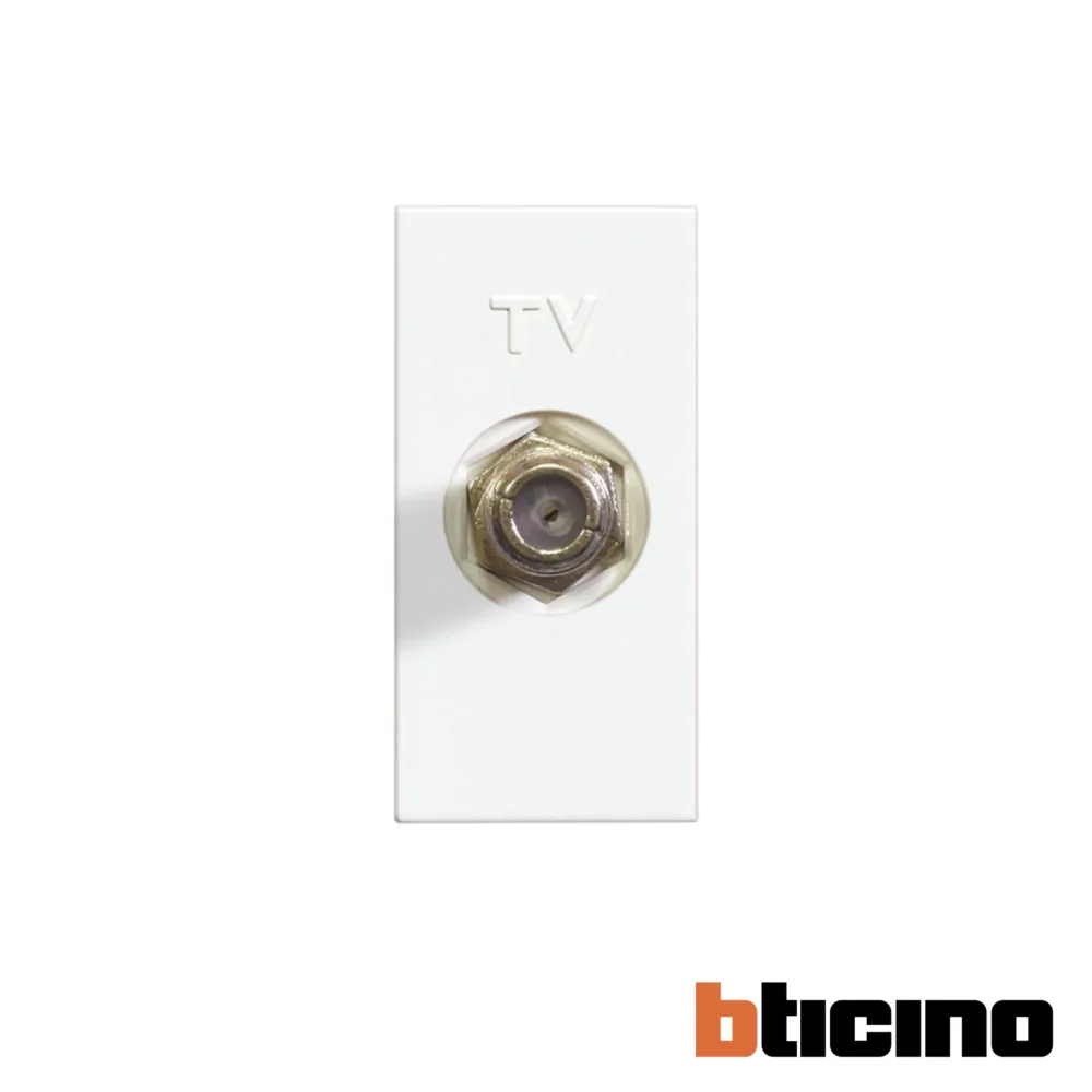 Toma coaxial blanco Modus Pro Bticino