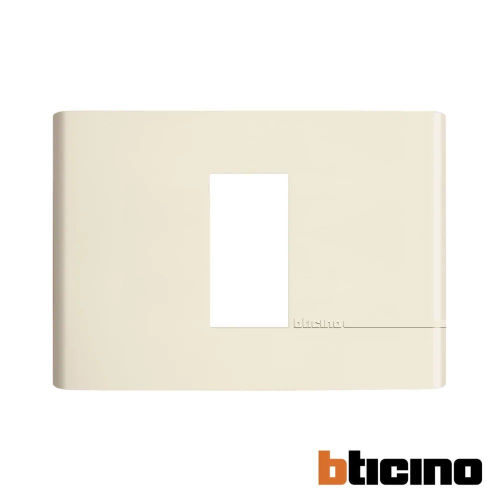 Placa marfil 1 módulo Modus Pro Bticino