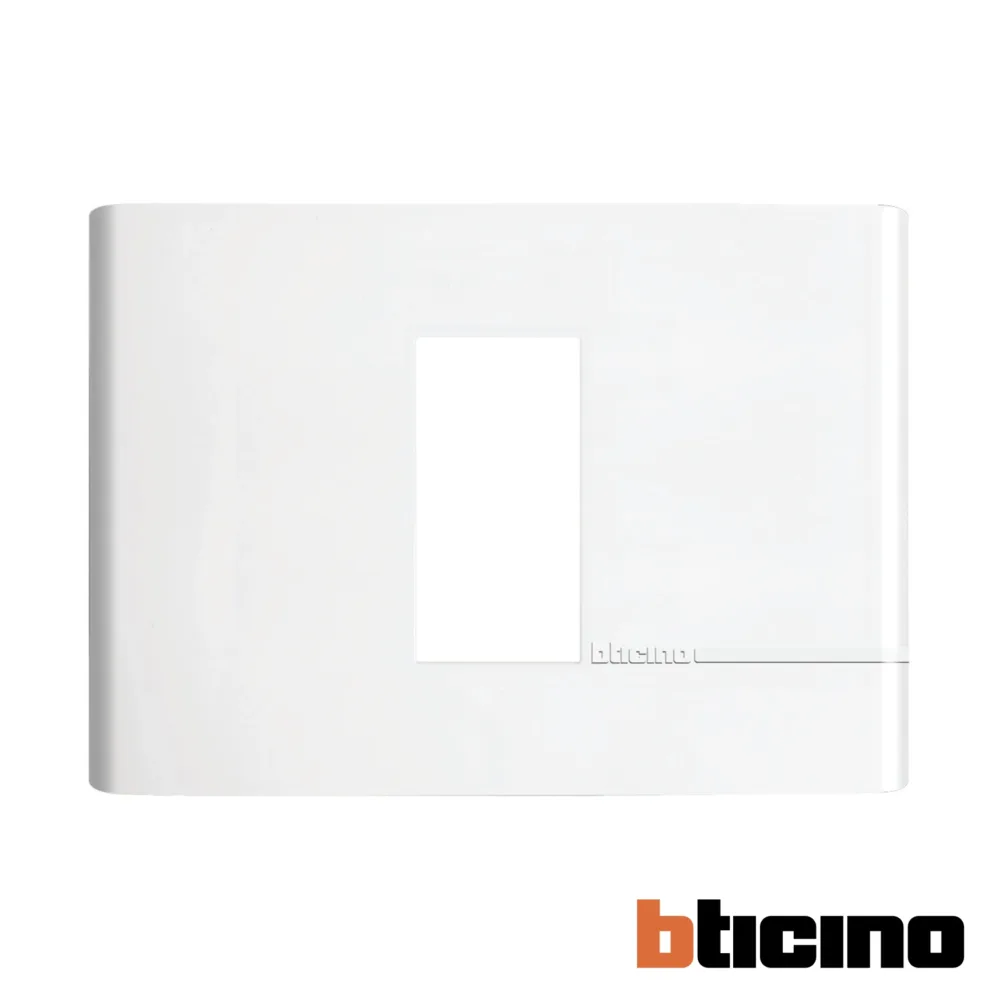 Placa blanca de 1 módulo Modus Pro Bticino