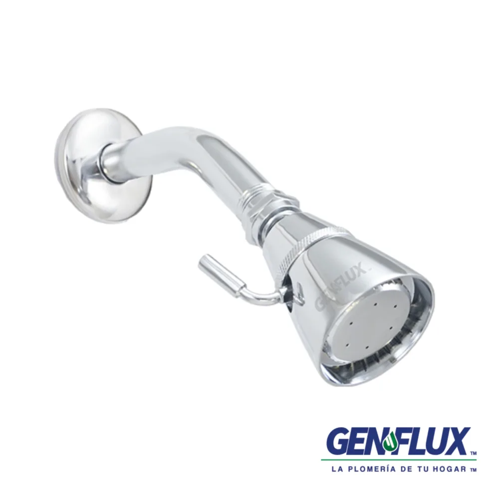 Regadera cromada 312 Genflux
