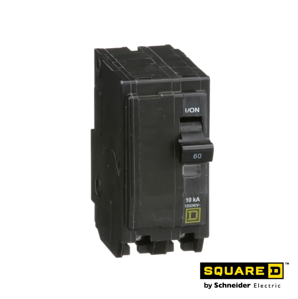 Interruptor termomagnético 2 polos 60 A enchufable Square D
