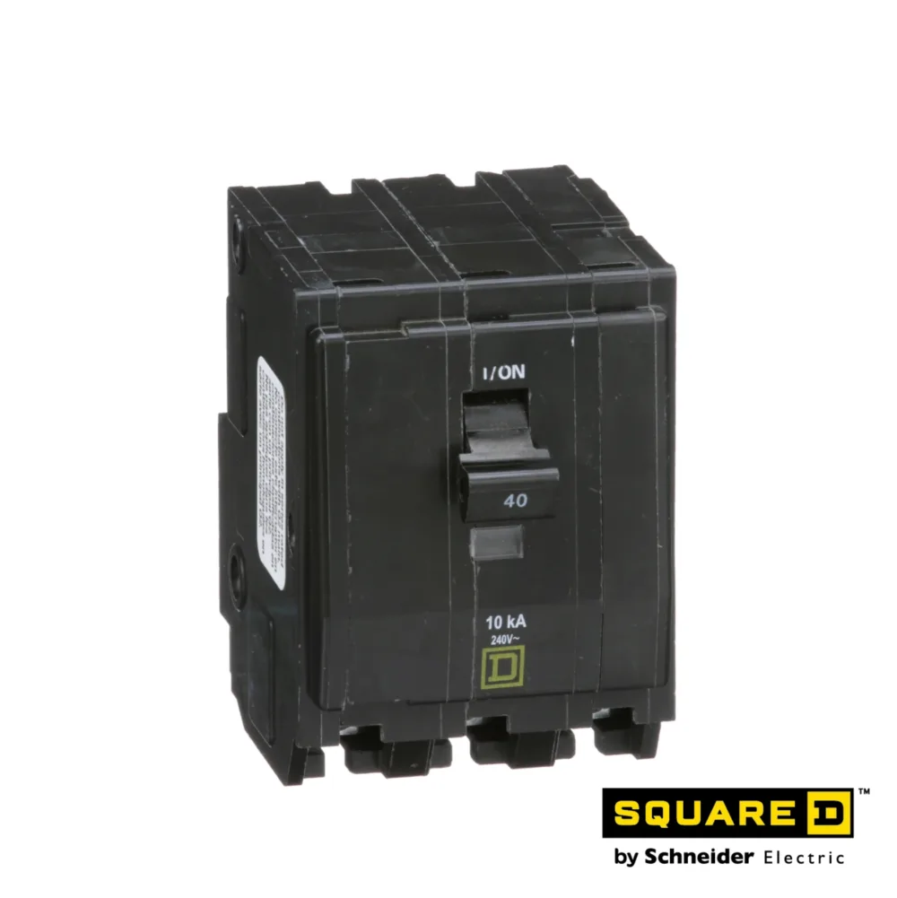 Interruptor termomagnético 3 polos 40 A enchufable Square D