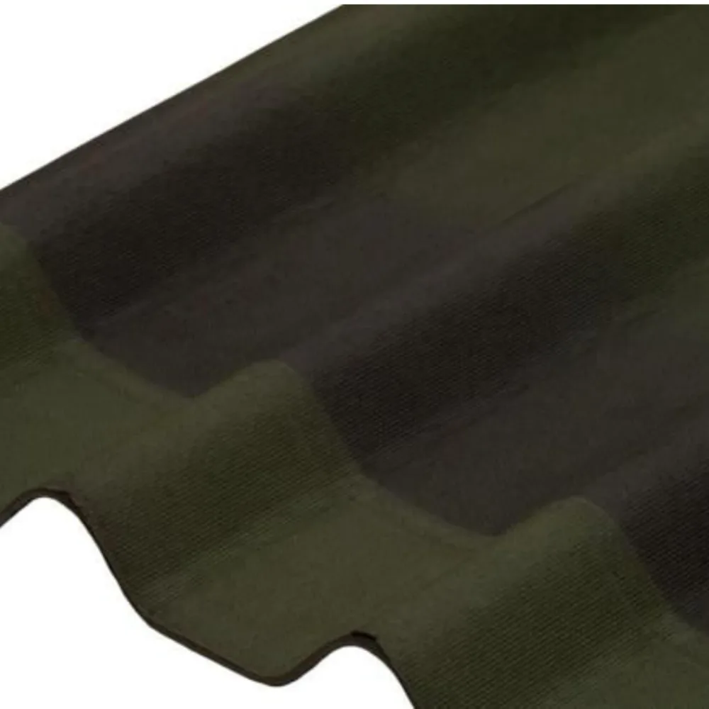 Lámina Tile 3D verde Onduline