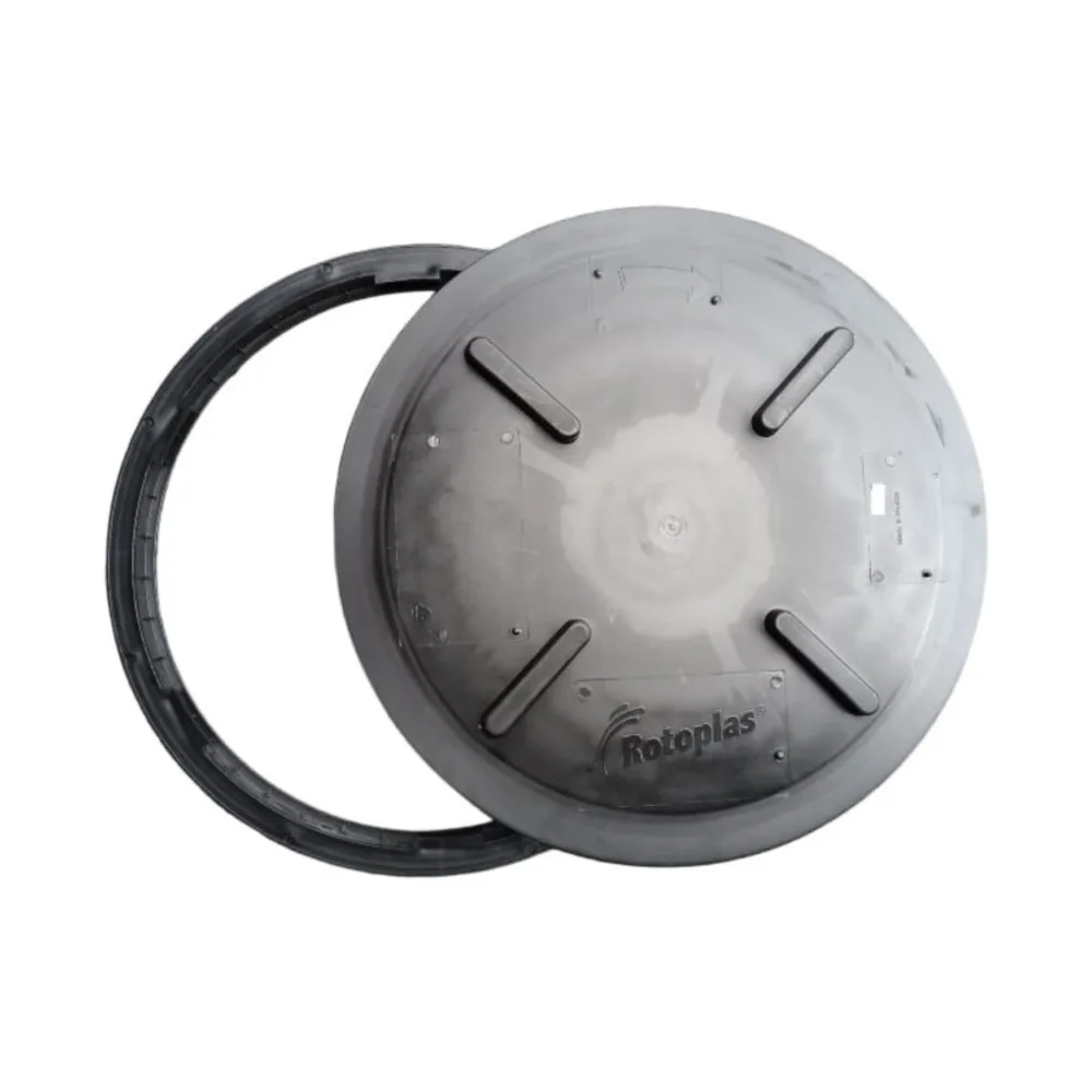 Tapa y arillo de 60 cm para cisterna click Rotoplas