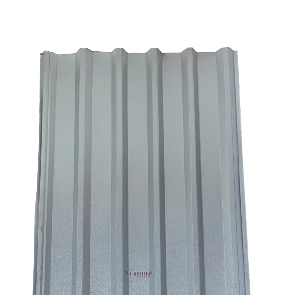 Lámina galvanizada acanalada 1.83 x .80 m Papalote