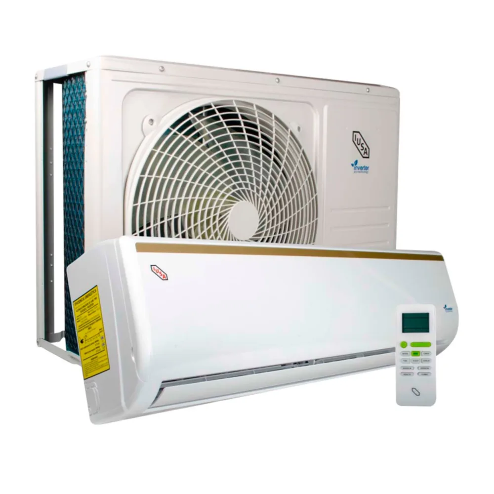Aire acondicionado mini split frio y calor 12000 BTU 115 V Iusa