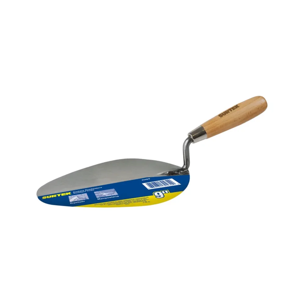 Cuchara de albañil tipo Guadalajara 9" CUG9 Surtek