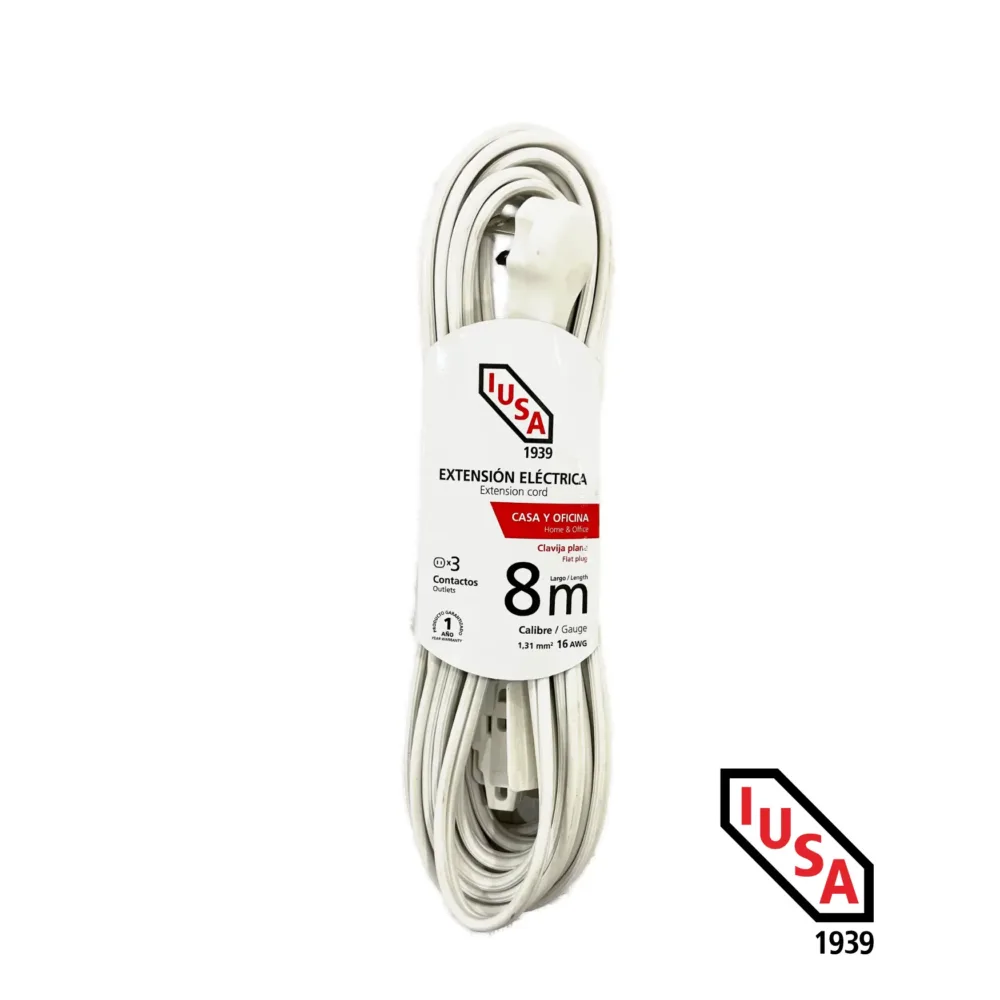 Extensión eléctrica de 8 metros 619343 Iusa