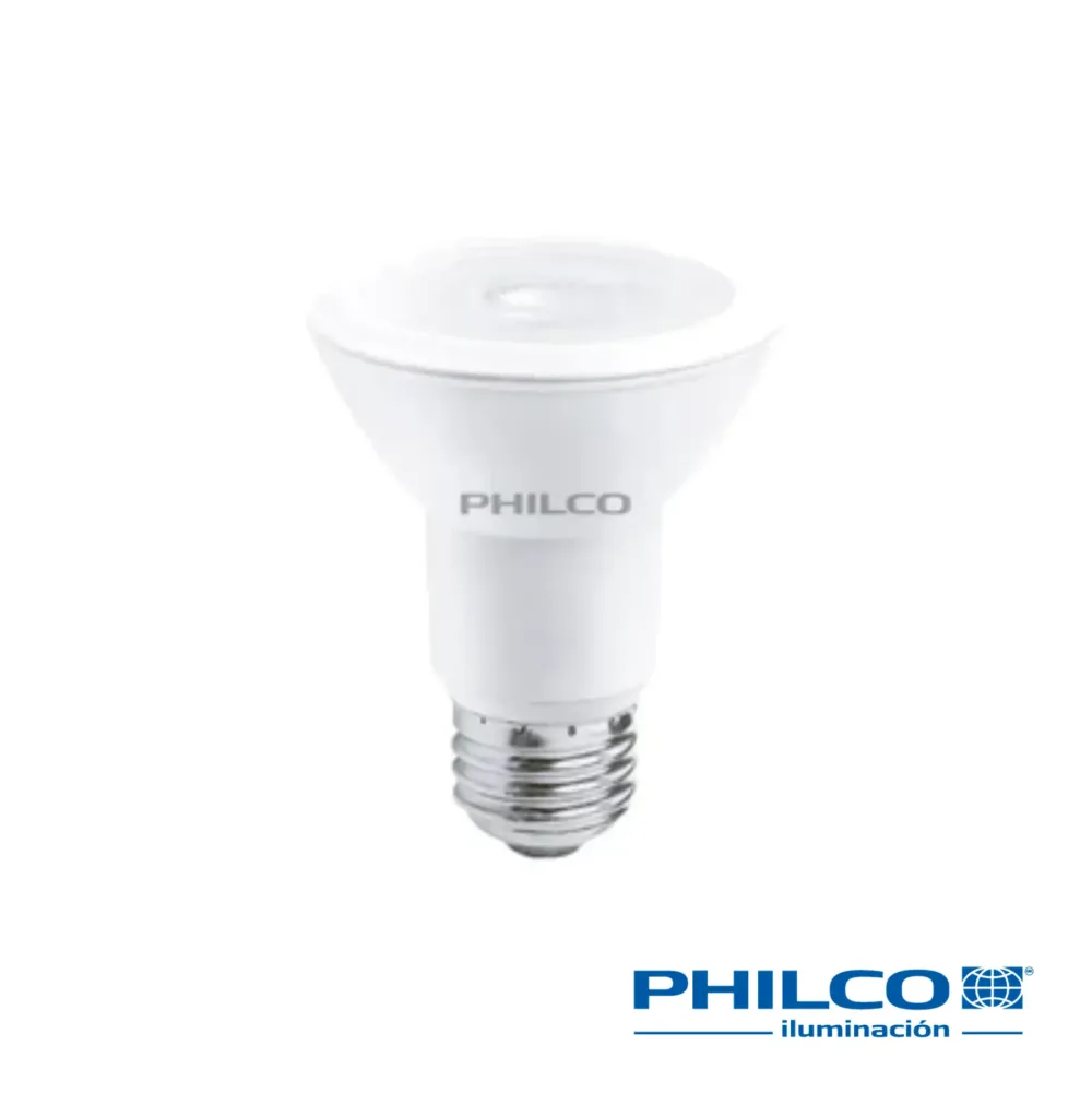 Foco LED PAR20 de 8W 3000K atenuable E27 51201 Philco