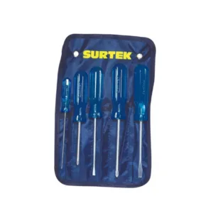Juego de 5 destornilladores D01P Surtek