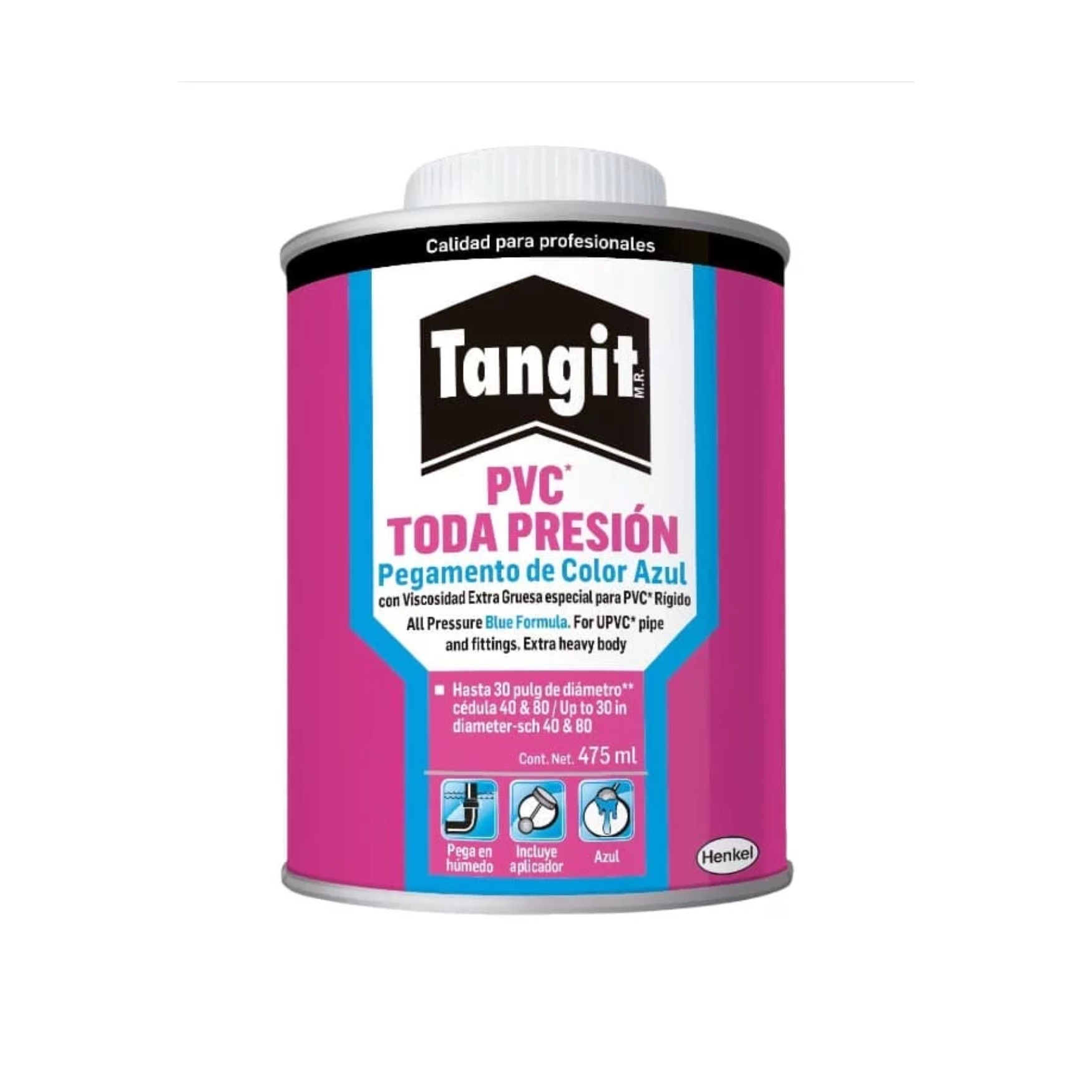 Pegamento P/PVC 475ml 2869955 Tangit Pegamento P/PVC 475ml 2869955 Tangit