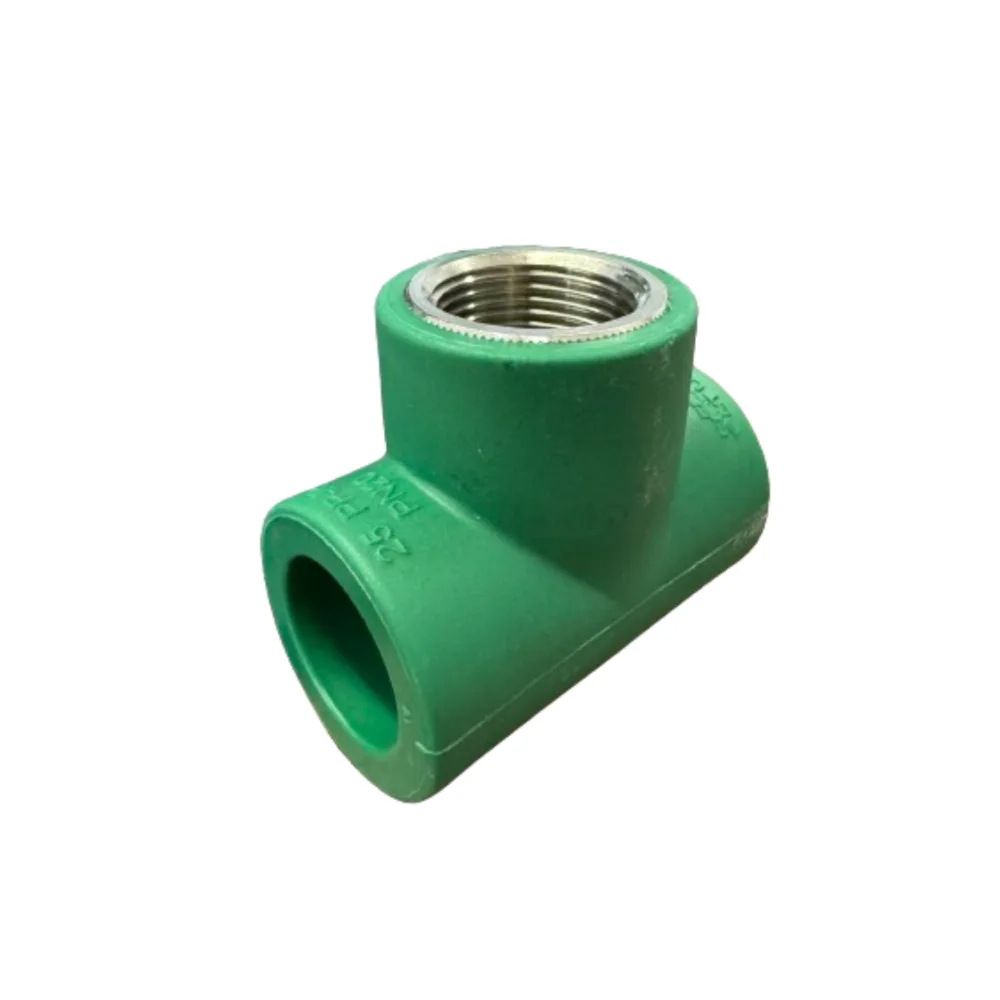 Tee con rosca central hembra PPR 3/4" Tuboplus