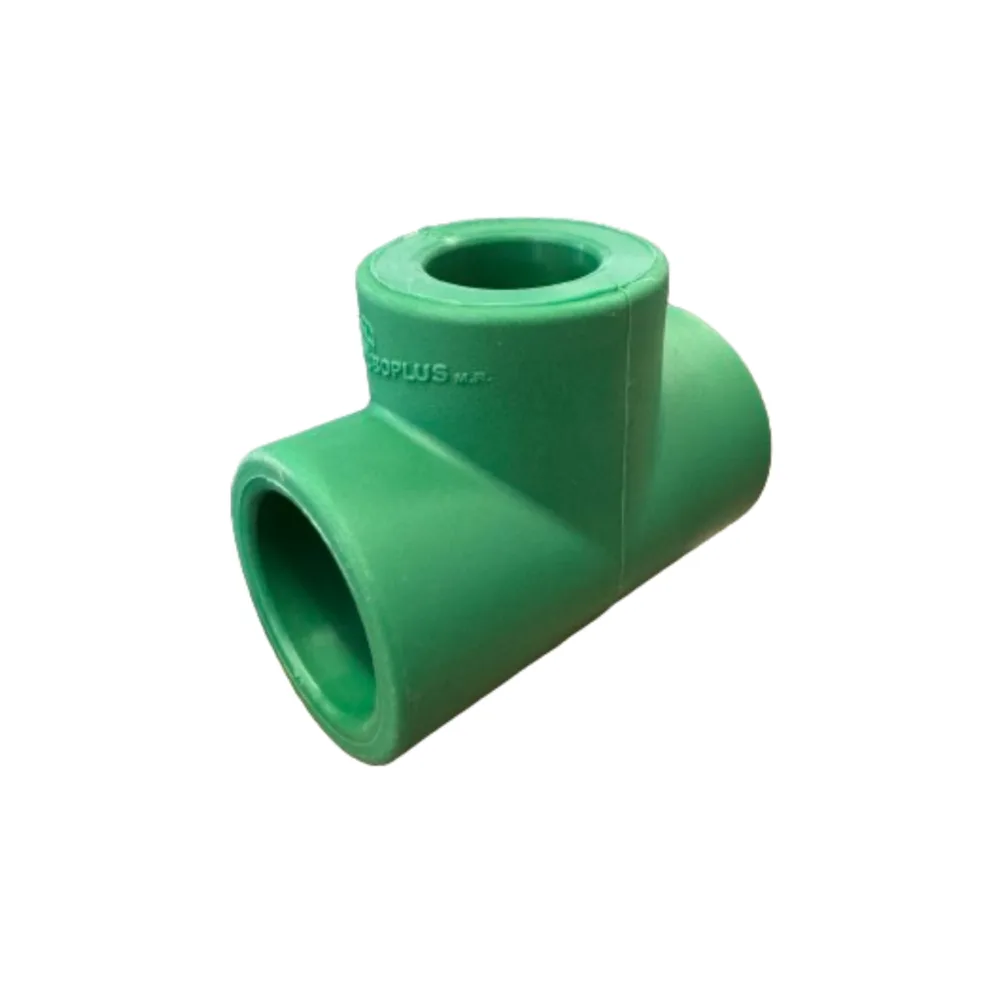 Tee reducida central PPR 1" x 1" x 3/4" Tuboplus