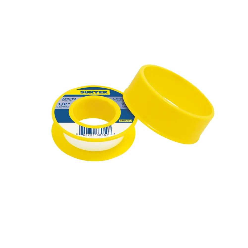 Cinta teflón sella roscas 1 X 7M 138055 Surtek