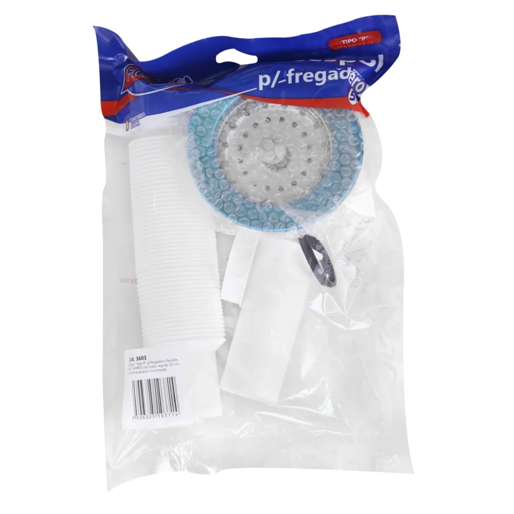 Céspol flexible para fregadero con contracanasta 3603 Fleximatic