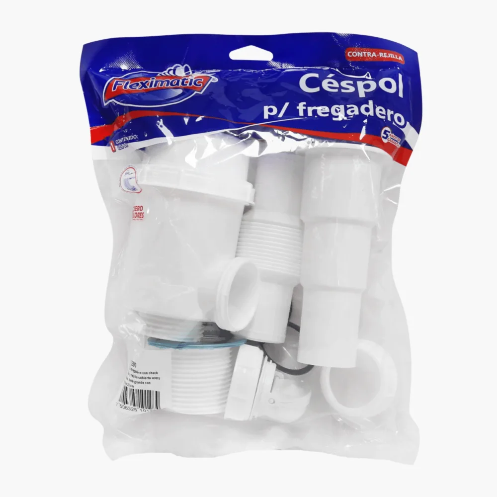 Céspol para fregadero con check anti-olores 2290 Fleximatic