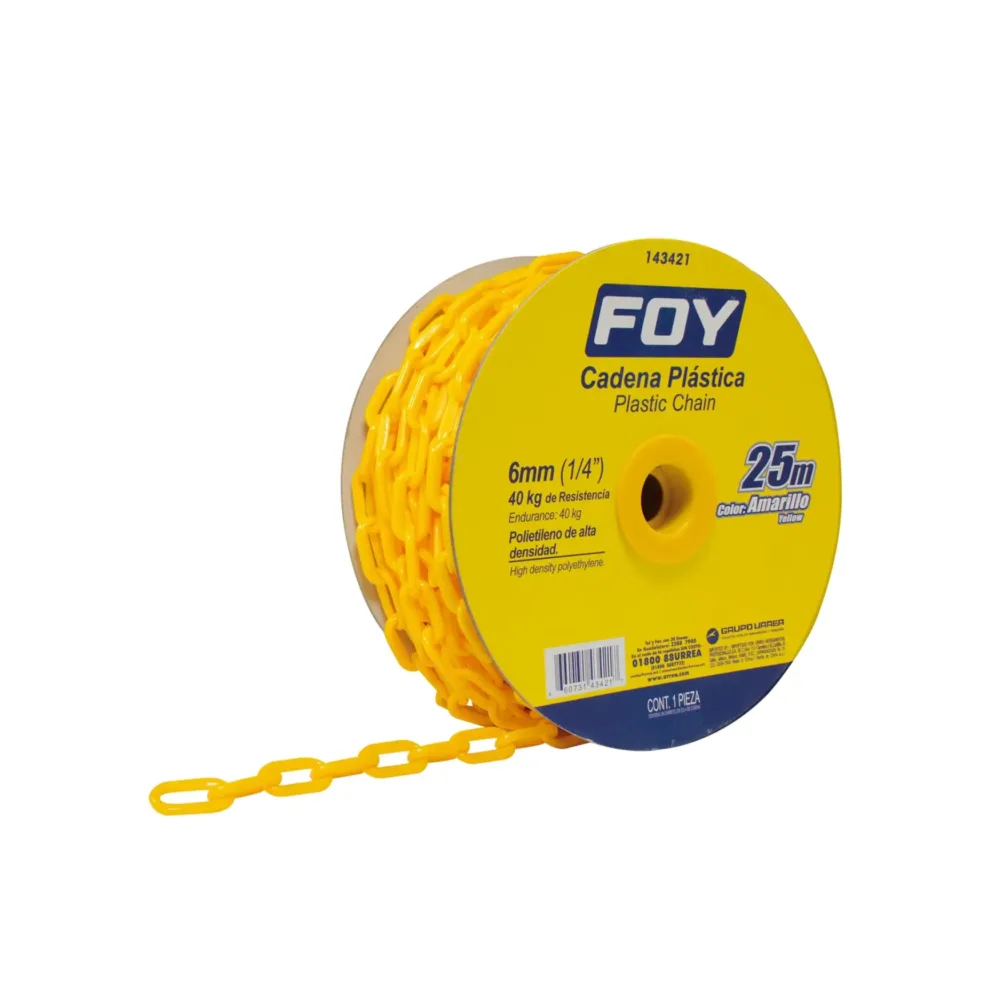 Cadena de PVC de 6mm 143421 Foy Tools