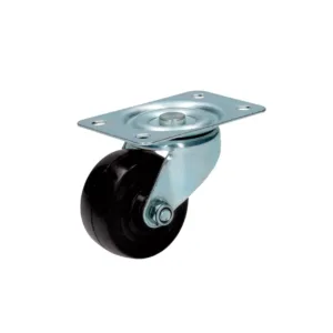 Rodaja de 2-1/2" de hule giratoria sin freno RH6G Surtek