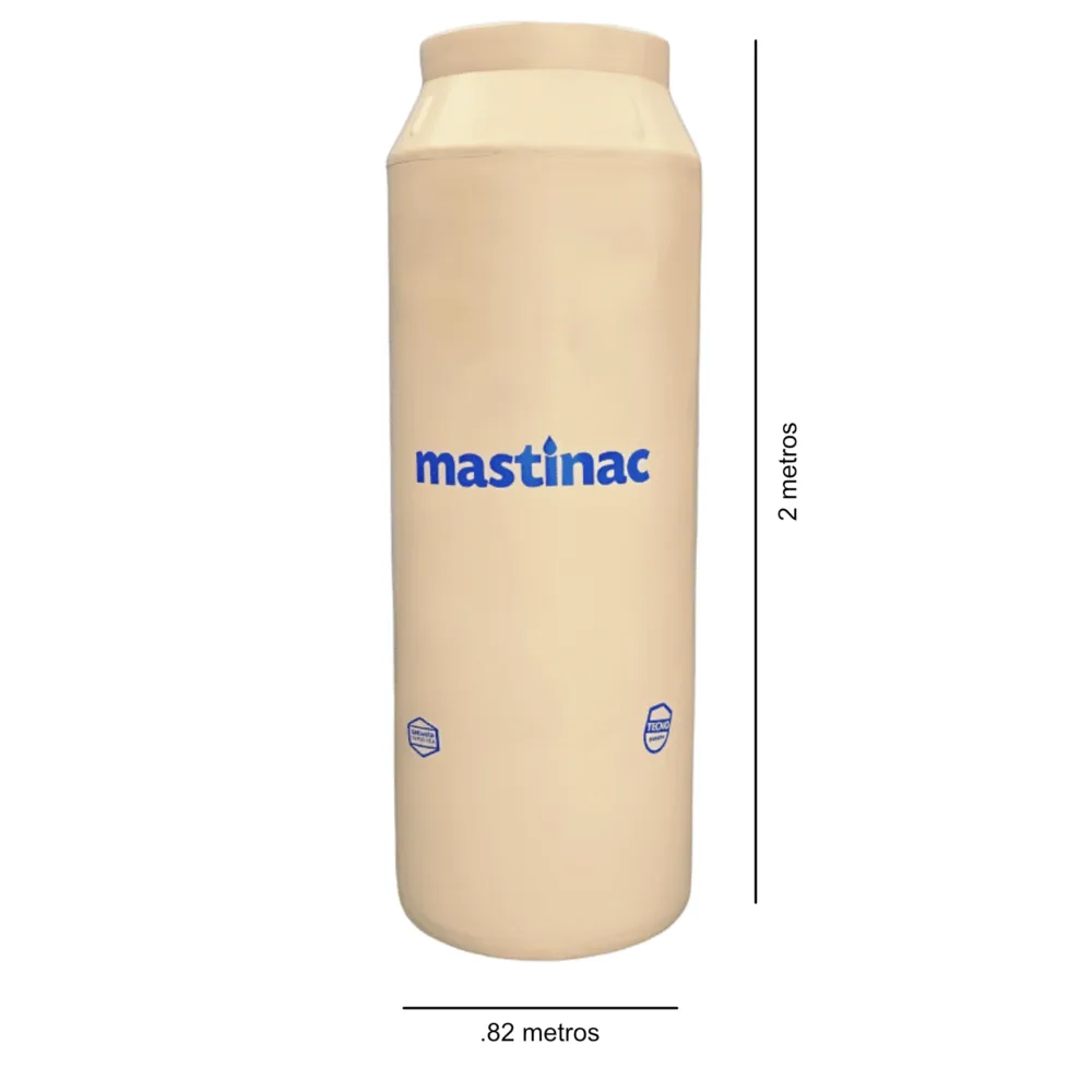Tinaco vertical de 1100 litros tricapa Mastinac