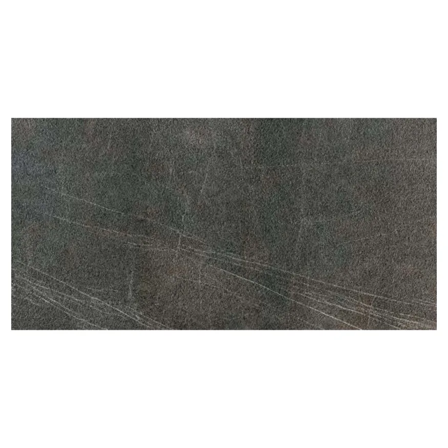 Piso Cerámico Brasil Negro 61x122 cm Vitromex