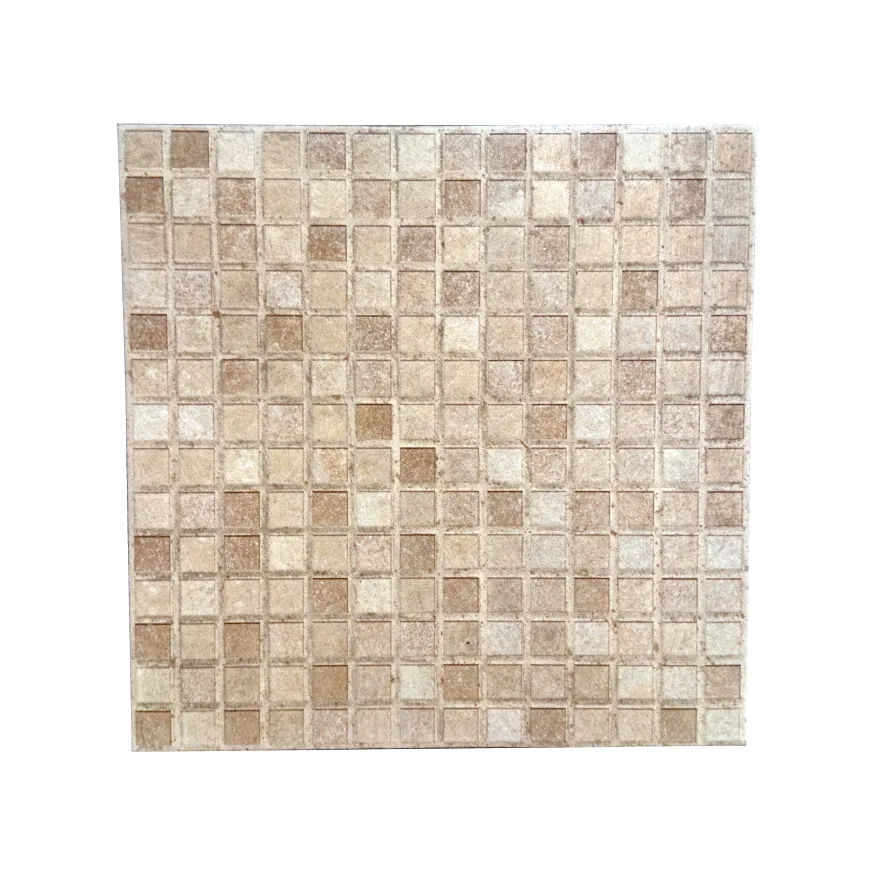 Piso Mosaico Chau Beige 33x33 cm Lamosa