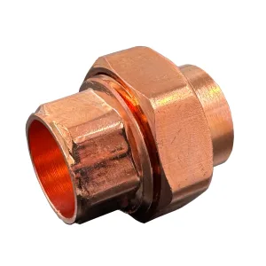 Tuerca unión soldable de cobre 3/4”