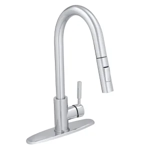 Monomando de cocina con manguera retráctil 9498 URREA