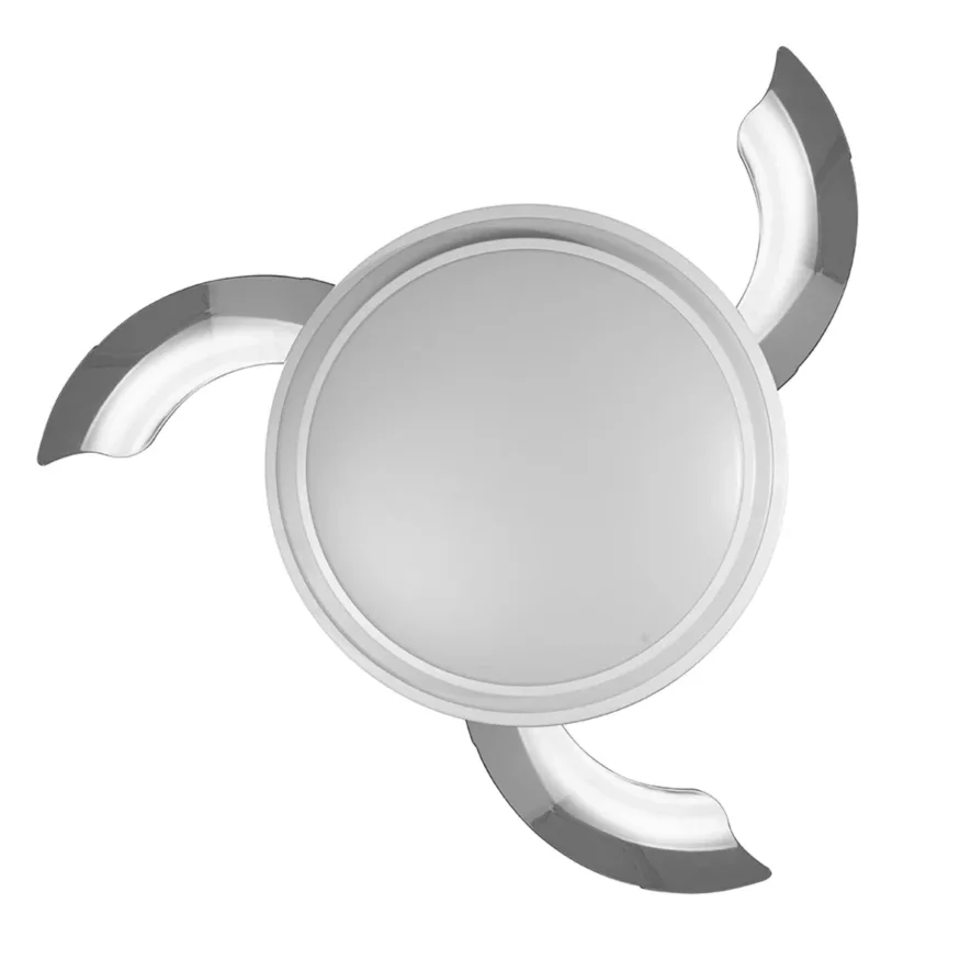 Ventilador de techo Andana 42" con luz LED y control Boomer