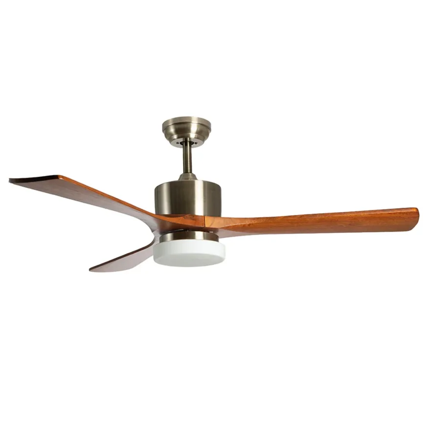 Ventilador de techo Copter 52” con luz led y control remoto Boomer