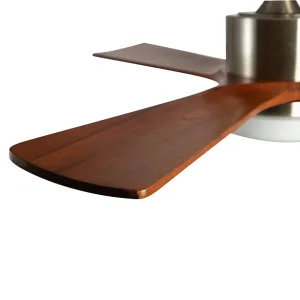 Ventilador de techo Copter 52” con luz led y control remoto Boomer