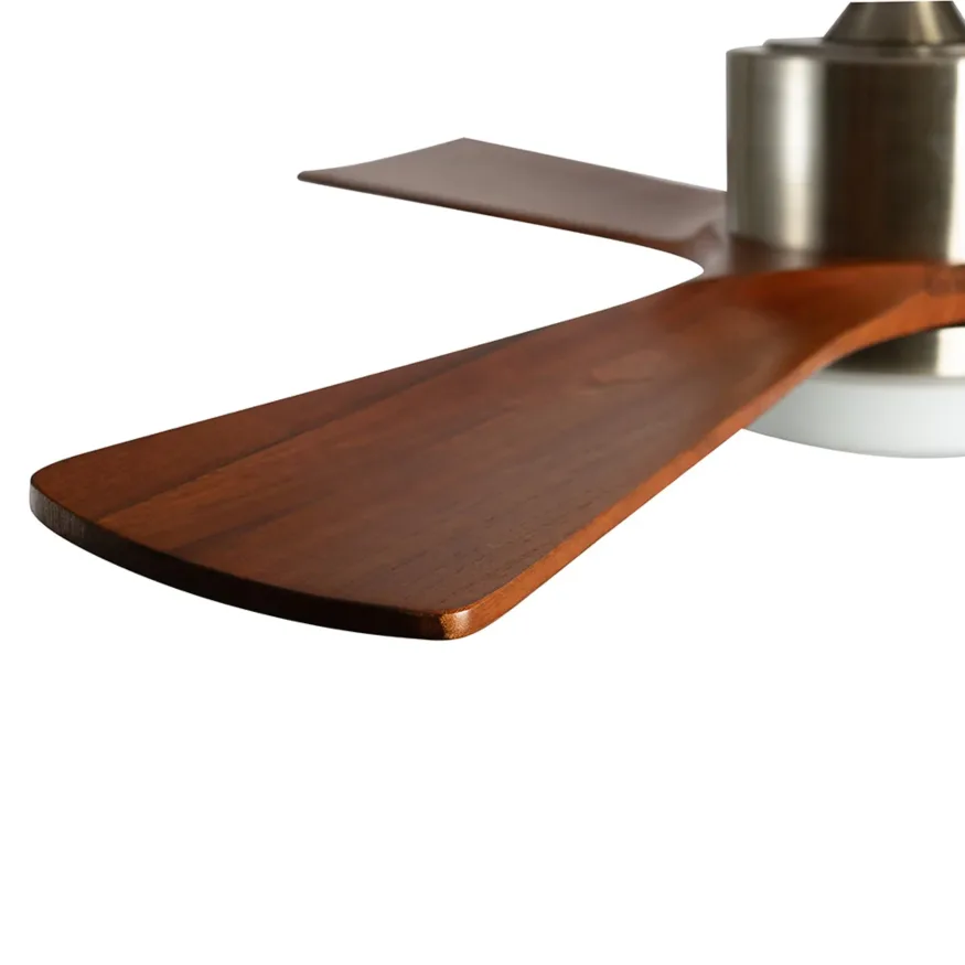 Ventilador de techo Copter 52” con luz led y control remoto Boomer