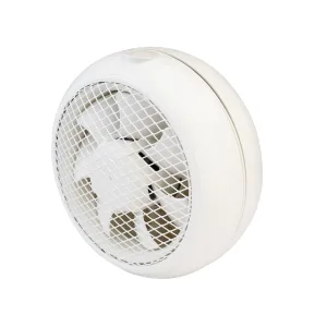 Extractor helicoidal S&P HCM 225 para pared o cristal 127V 900 m³/h