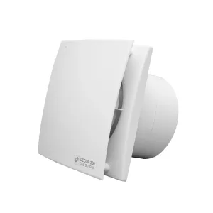 Extractor para baño S&P Decor Design 200 IPX4 165 m³/h
