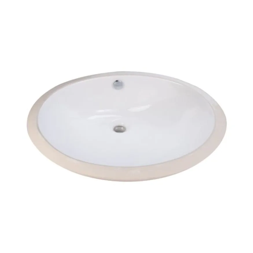 Lavabo de bajo cubierta Helvex Lugano Jr 49x41 cm con rebosadero
