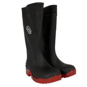 Bota industrial impermeable de PVC talla 27 para trabajo pesado IUSA 664367