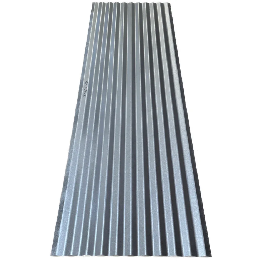 Lámina galvanizada O-30 3.05×0.80 m calibre 32 zinc-alum Papalotes Steel