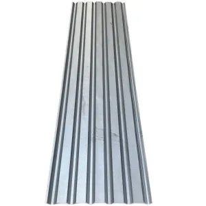 Lámina galvanizada R-72 3.05×0.80 m calibre 32 zinc-alum Papalotes Steel
