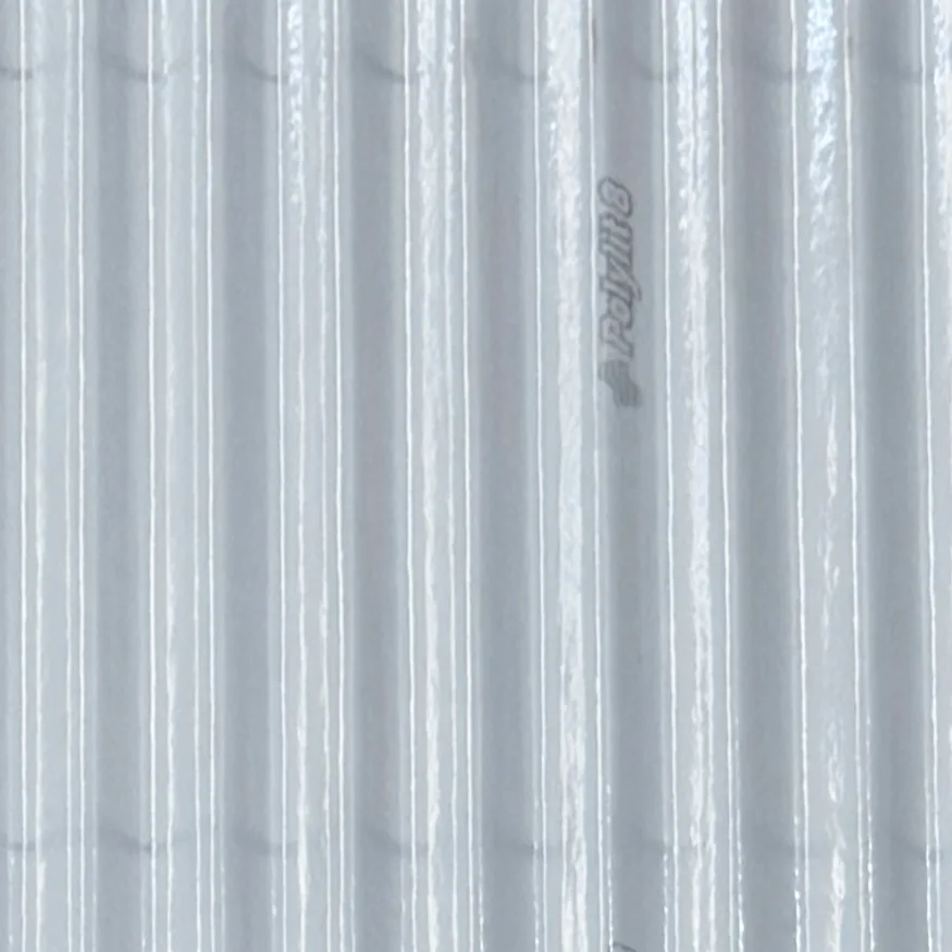 Lámina traslúcida T-60 ondulada 3.05 m x 0.85 m – Polylit Stabilit