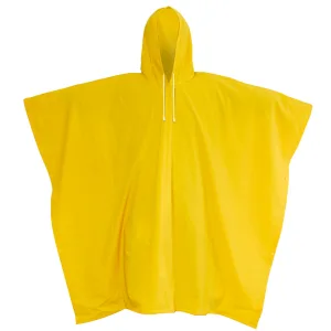 Poncho impermeable unitalla con capucha PVC 0.35 mm Surtek 137520
