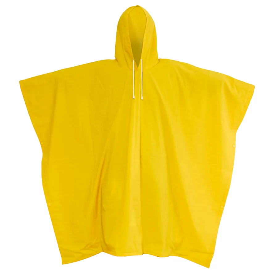 Poncho impermeable unitalla con capucha PVC 0.35 mm Surtek 137520