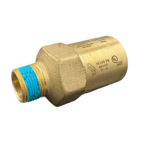 Válvula de seguridad para tanque de gas L.P. 300L 3/4” latón IUSA