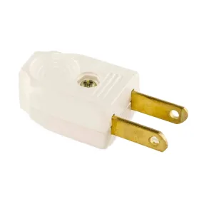 Clavija tipo plancha 127 V 15 A marfil cuerpo ABS – 415-M IUSA