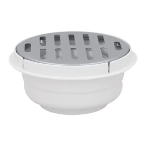 Coladera redonda universal con rejilla de acero inoxidable – 174 Urrea