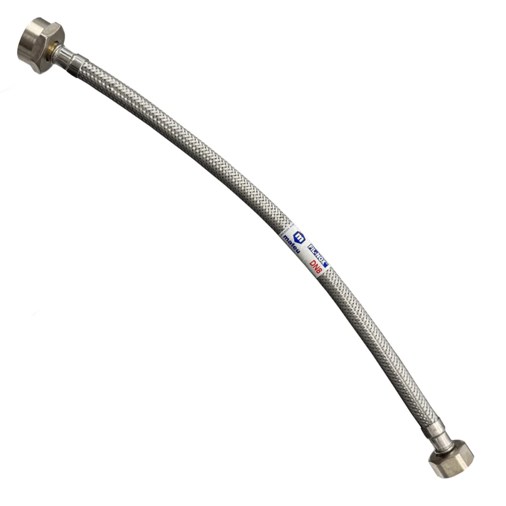 Manguera flexible para wc 35 cm 1/2 pulgada FIP x 7/8 pulgada FIP – Mateu