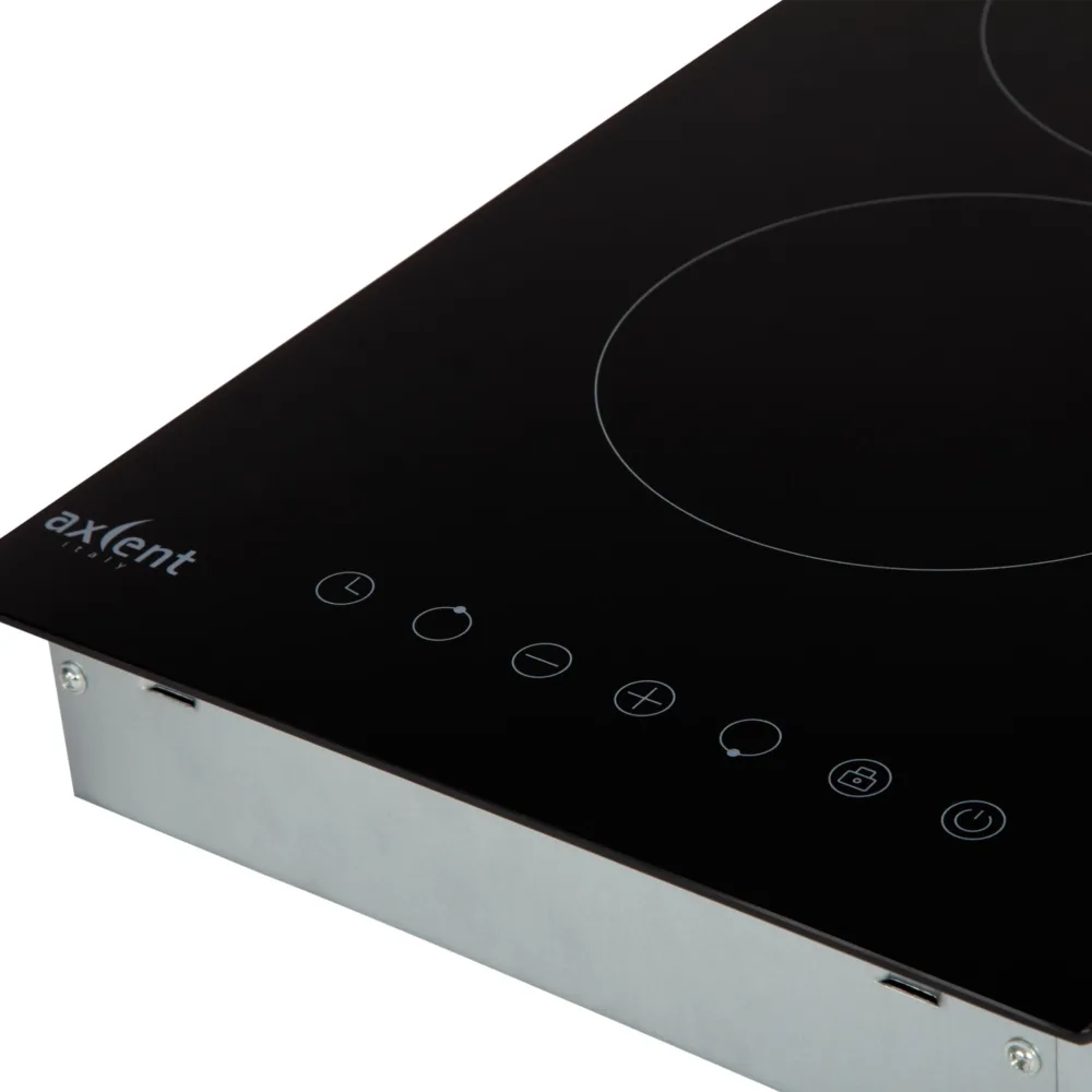 Parrilla eléctrica de inducción 2 quemadores 1750 W – Annetta Axcent