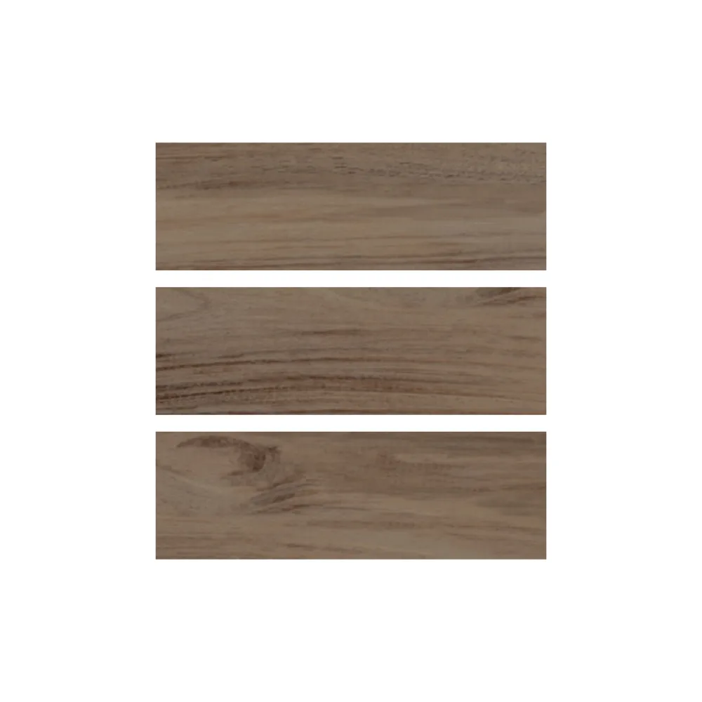 Piso Cerámico Madera Congo Café 18x55 cm Lamosa